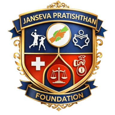 Janseva Pratishthan Foundation Official Crest Logo